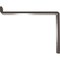 Ekena Millwork Steel Truss Shelf Bracket, Hammered Dark Bronze 2"W x 8"D x 6 3/4"H BKTM02X08X06TSHDB - alternate 5